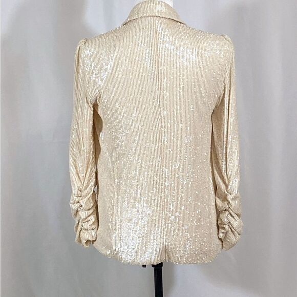 Generation Love Serafina Sequin Open-Front Blazer size S - Picture 11 of 14